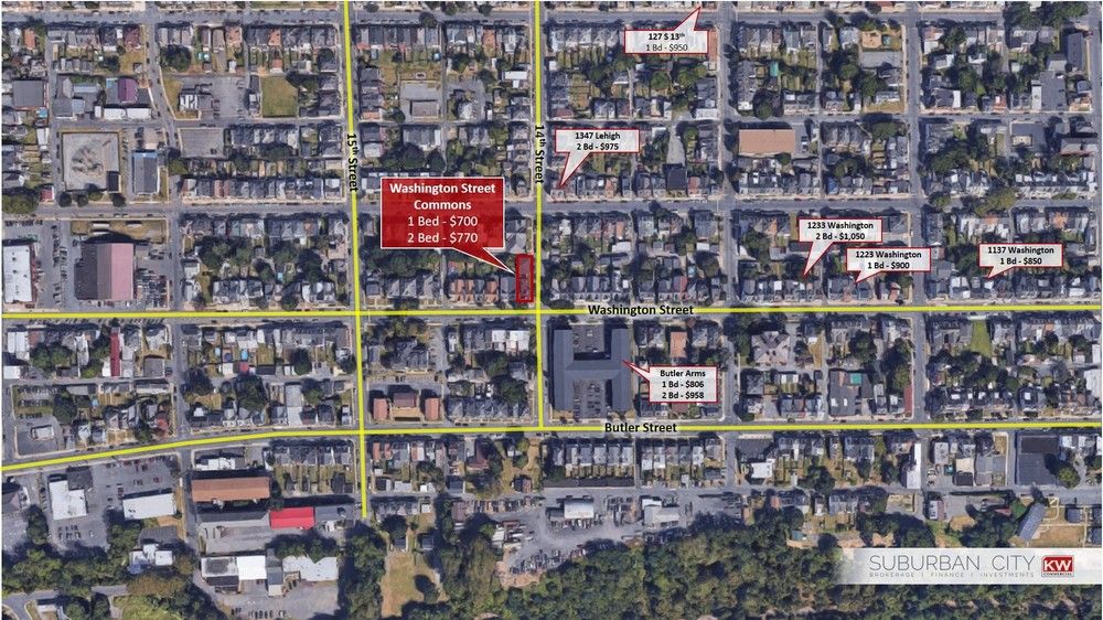 Washington Street Commons: 1401 Washington St, Easton, PA 18042